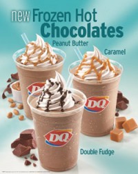 New Frozen Hot Chocolates!